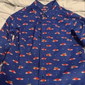 Boys size 5T christmas dress shirt